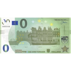 0 Euro biljet Amsterdam 